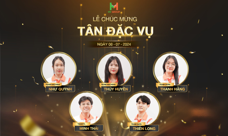 Lễ Chào mừng Tân Đặc vụ (Tháng 7/2024)