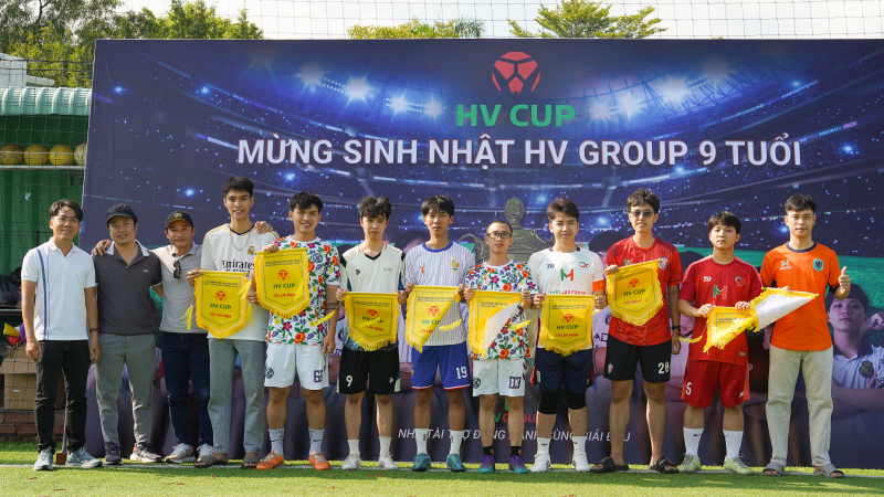 LỄ KHAI MẠC GIẢI BÓNG ĐÁ HV CUP 2024 – NIỀM TỰ HÀO KỶ NIỆM 9 NĂM THÀNH LẬP HV GROUP