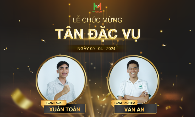 Lễ Chào mừng Tân Đặc vụ (Tháng 4/2024)